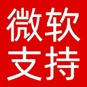 Microsoft 支持中文版网站图标