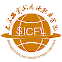 上海工商外国语职业学院网站图标